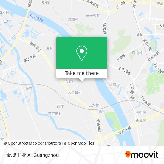 金城工业区 map