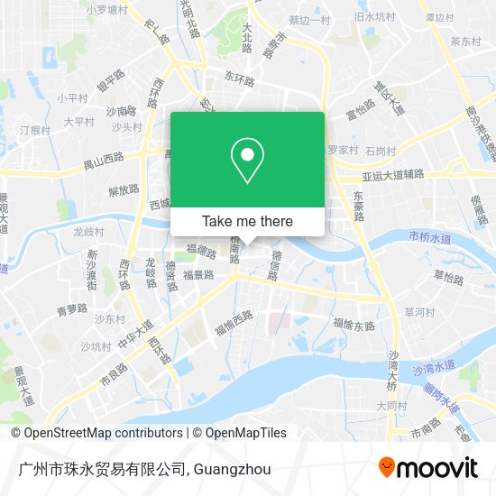 广州市珠永贸易有限公司 map