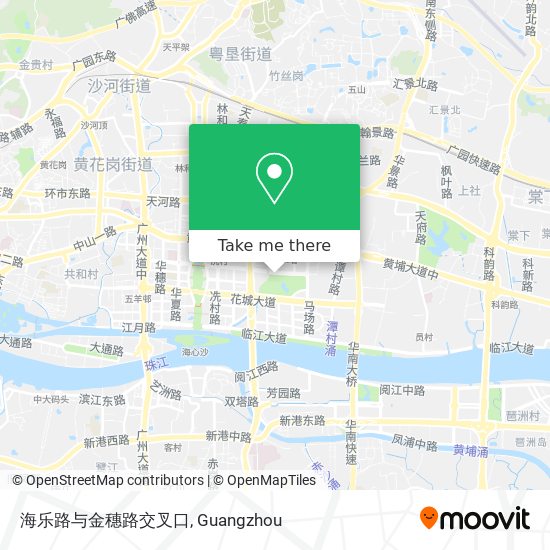 海乐路与金穗路交叉口 map