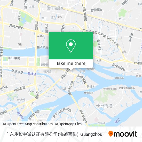 广东质检中诚认证有限公司(海诚西街) map