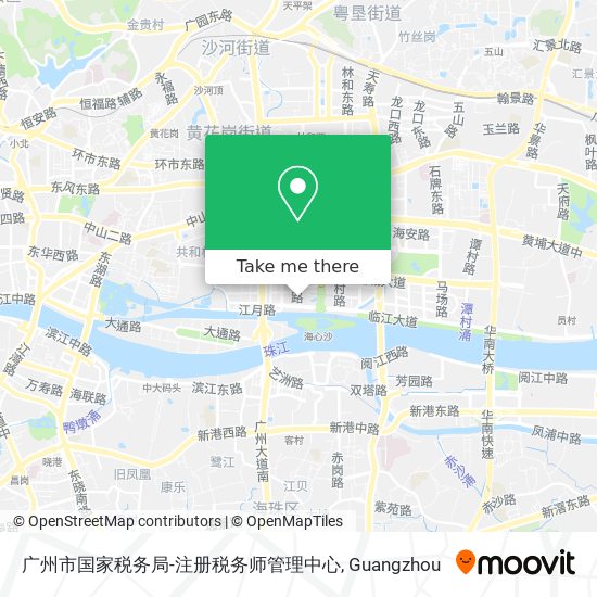 广州市国家税务局-注册税务师管理中心 map