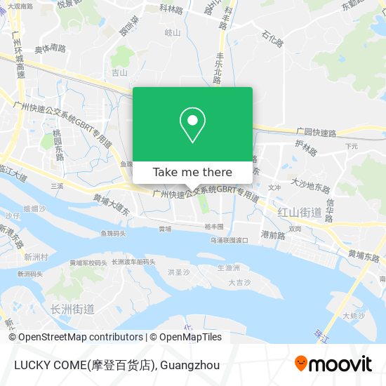 LUCKY COME(摩登百货店) map