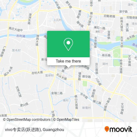 vivo专卖店(跃进路) map