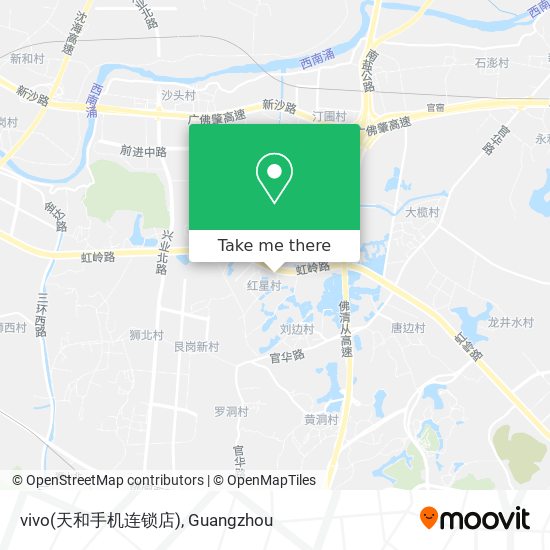 vivo(天和手机连锁店) map