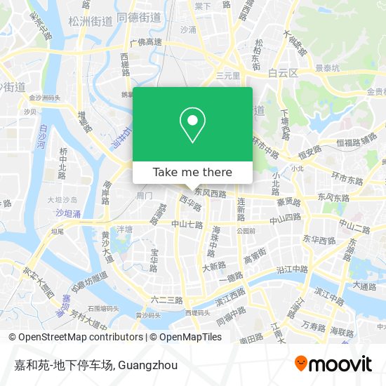嘉和苑-地下停车场 map