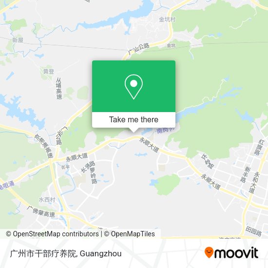 广州市干部疗养院 map