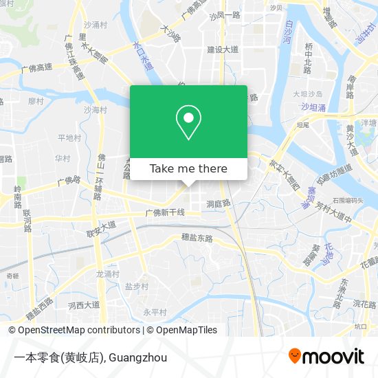 一本零食(黄岐店) map