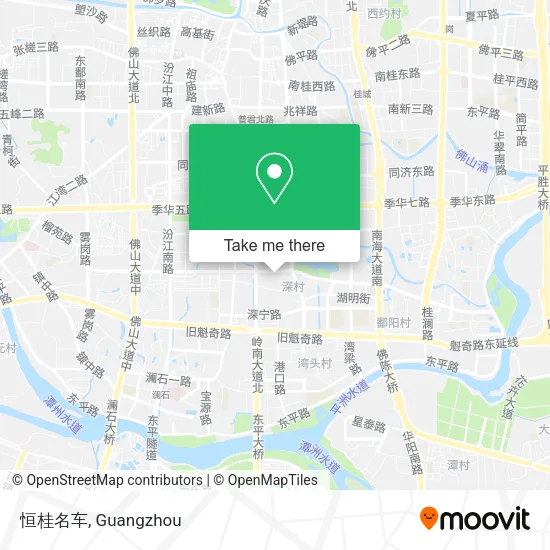 恒桂名车 map