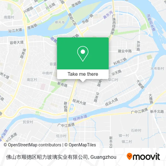 佛山市顺德区昭力玻璃实业有限公司 map