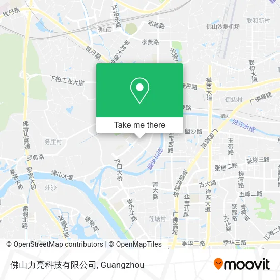 佛山力亮科技有限公司 map