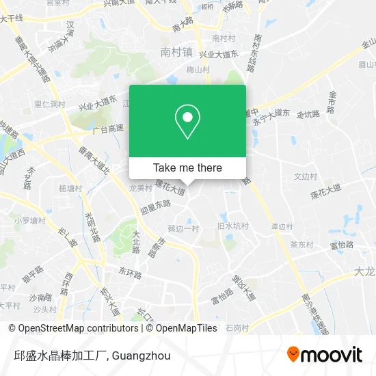 邱盛水晶棒加工厂 map