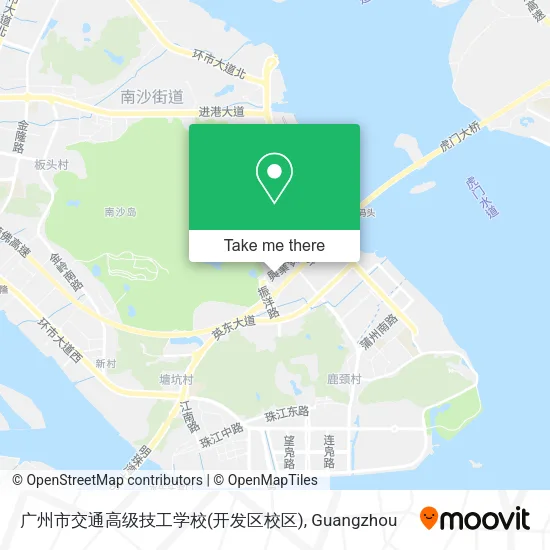 广州市交通高级技工学校(开发区校区) map