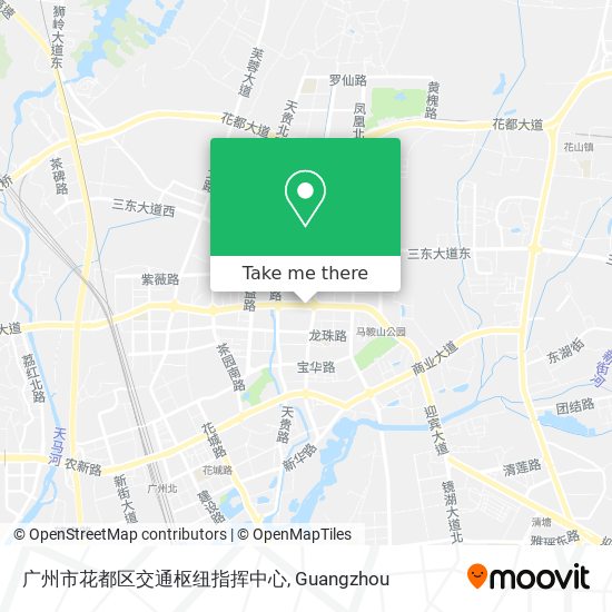 广州市花都区交通枢纽指挥中心 map