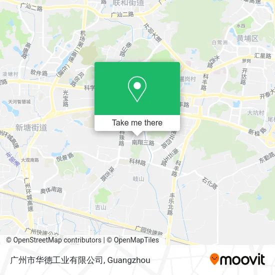 广州市华德工业有限公司 map