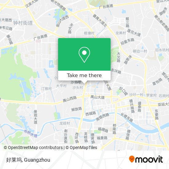 好莱坞 map