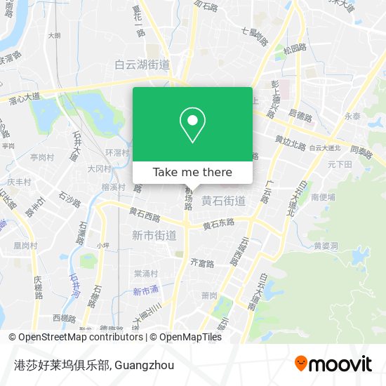 港莎好莱坞俱乐部 map