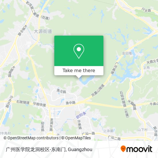 广州医学院龙洞校区-东南门 map