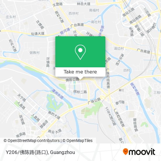Y206/佛陈路(路口) map