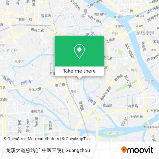 龙溪大道总站(广中医三院) map