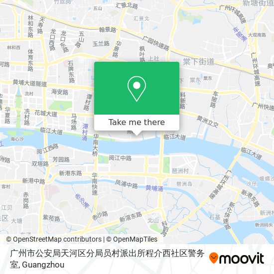 广州市公安局天河区分局员村派出所程介西社区警务室 map
