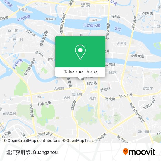 隆江猪脚饭 map