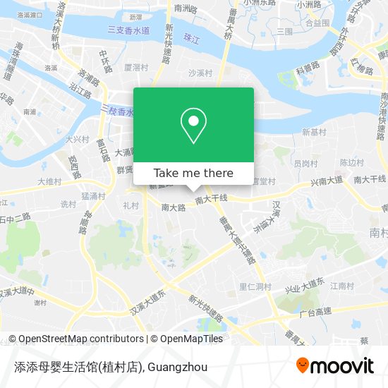 添添母婴生活馆(植村店) map