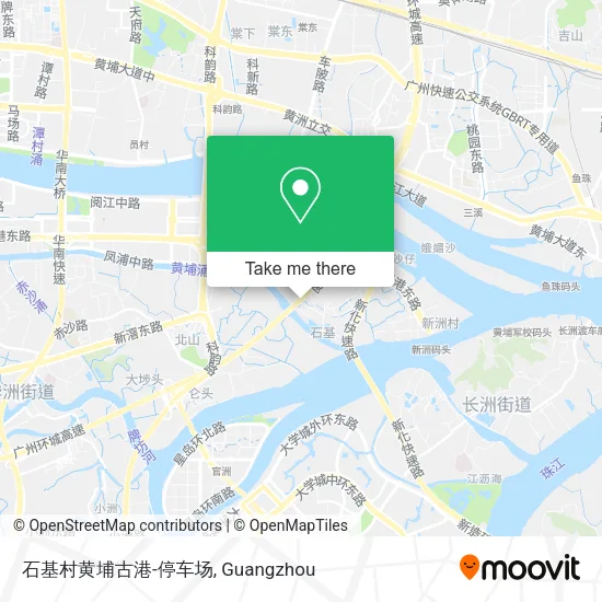 石基村黄埔古港-停车场 map