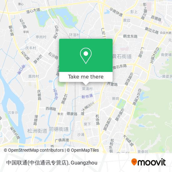 中国联通(中信通讯专营店) map