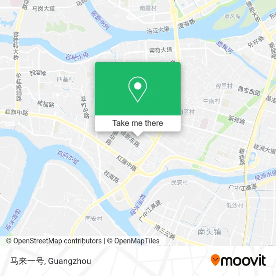 马来一号 map
