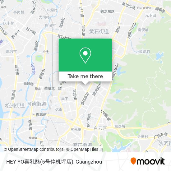 HEY YO喜乳酪(5号停机坪店) map