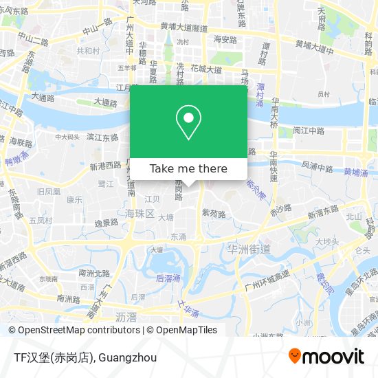 TF汉堡(赤岗店) map