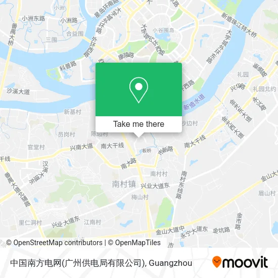 中国南方电网(广州供电局有限公司) map
