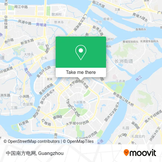 中国南方电网 map