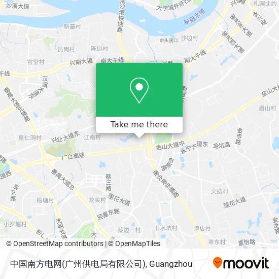 中国南方电网(广州供电局有限公司) map