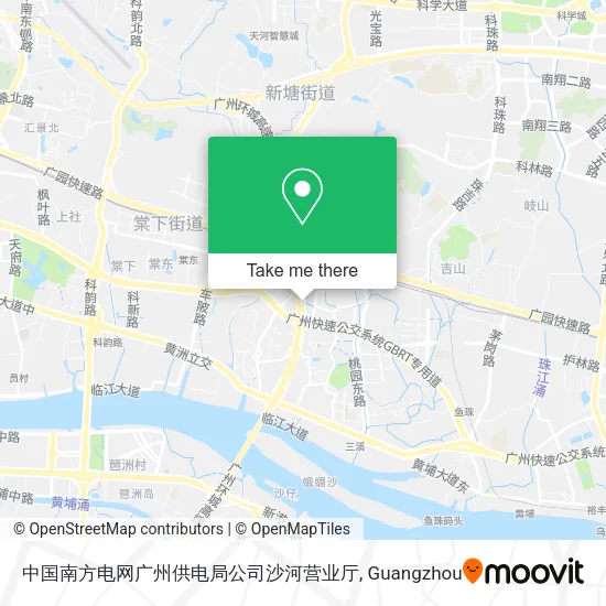 中国南方电网广州供电局公司沙河营业厅 map