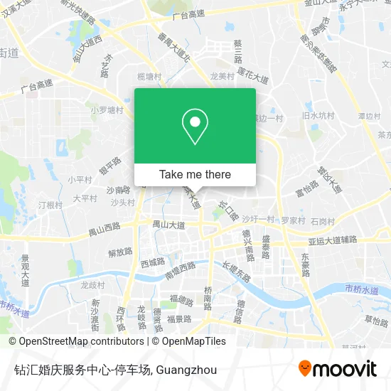 钻汇婚庆服务中心-停车场 map