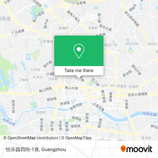 怡乐园四街-1座 map