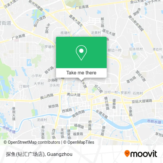 探鱼(钻汇广场店) map