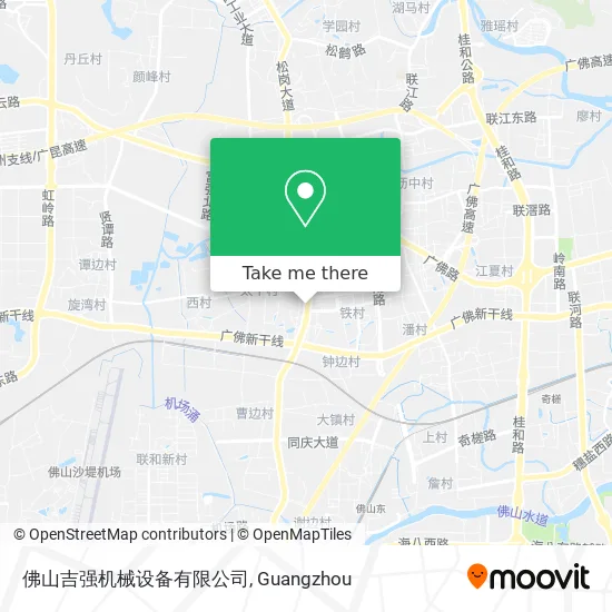 佛山吉强机械设备有限公司 map