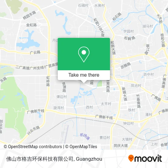 佛山市格吉环保科技有限公司 map