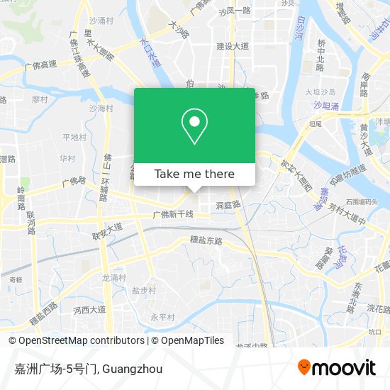 嘉洲广场-5号门 map