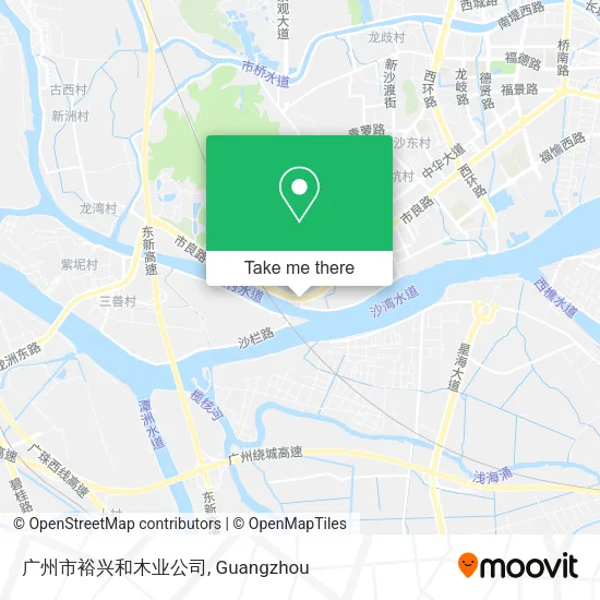 广州市裕兴和木业公司 map