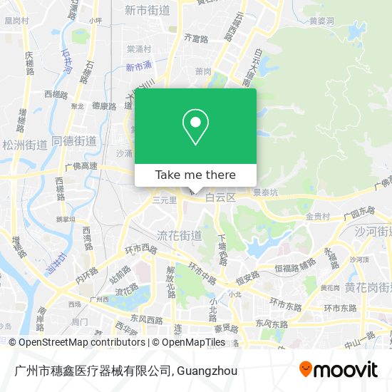 广州市穗鑫医疗器械有限公司 map