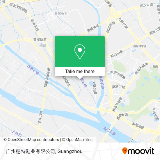 广州穗特鞋业有限公司 map