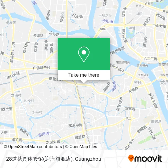 28道茶具体验馆(迎海旗舰店) map
