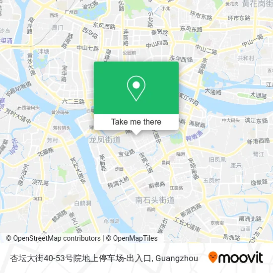 杏坛大街40-53号院地上停车场-出入口 map