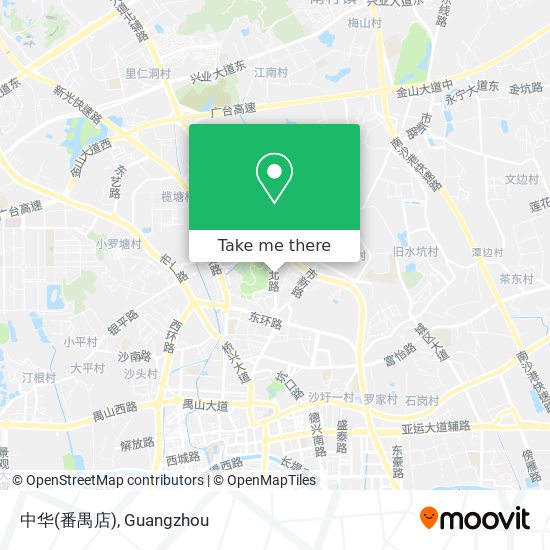 中华(番禺店) map