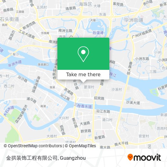 金拱装饰工程有限公司 map