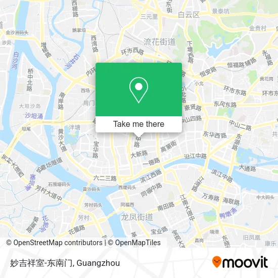 妙吉祥室-东南门 map