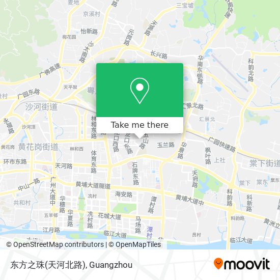 东方之珠(天河北路) map